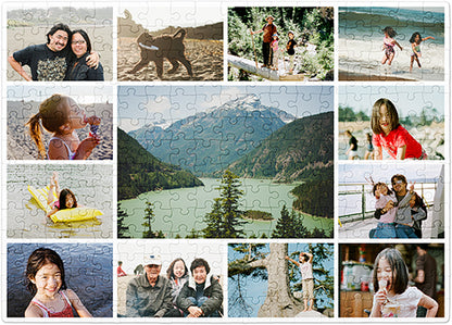 Photo Gallery Border Puzzle