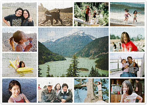 Photo Gallery Border Puzzle